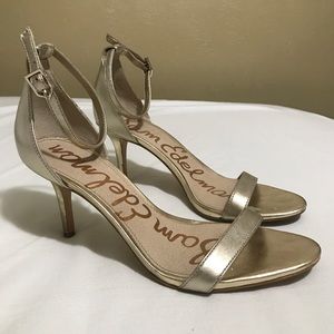 Sam Edelman gold heels